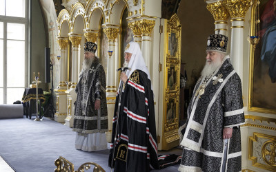 «Нам дается великая возможность, преображающая всю нашу жизнь…» Проповедь Святейшего Патриарха Кирилла в Великий Понедельник после Литургии в Богородице-Рождественском монастыре