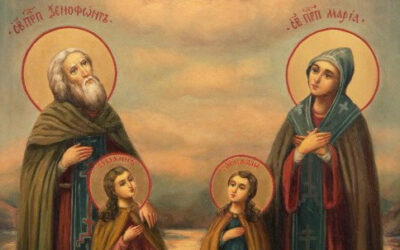 Память преподобных Ксенофонта, супруги его Марии и сыновей их Аркадия и Иоанна