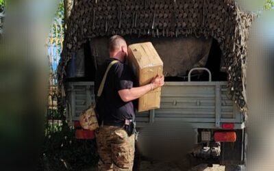 Гуманитарная помощь из нашей обители доставлена зону специальной военной операции