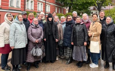 Нашу обитель посетили паломники из храма великомученика и целителя Пантелеимона в Южном Бутове