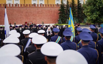 В День памяти и скорби Святейший Патриарх Кирилл возложил венок к могиле Неизвестного солдата у Кремлевской стены