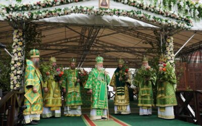 Патриаршая проповедь в праздник Пятидесятницы после Литургии в Троице-Сергиевой лавре