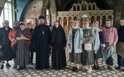Нашу обитель посетили иерей Алексий Арефьев и прихожане храма свв. равноапостольных Мефодия и Кирилла в Ростокино