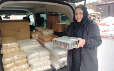 Наша обитель отправила еще одну партию гуманитарной помощи беженцам и пострадавшим в приграничных областях