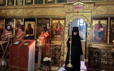 В день памяти св. Царственных страстотерпцев священнослужители Патриаршего Экзархата Африки совершили Божественную литургию в нашем монастыре