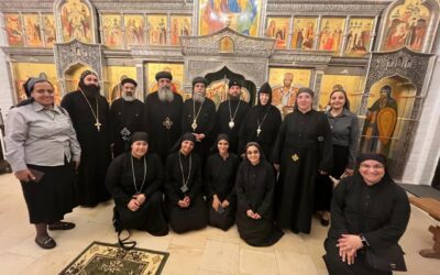 Делегация представителей египетского монашества посетила наш монастырь