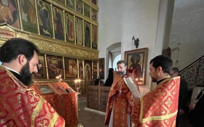 В день Усекновения честной главы Крестителя Господня Иоанна в нашем монастыре совершены Литургия и молебен по случаю Дня трезвости