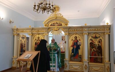 На подворье монастыря встретили престольный праздник