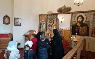 На подворье нашей обители совершили память священномученика Иоанна Рижского и святителя Иоанна Шанхайского и Сан-Францисского