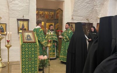 В нашей обители встретили престольный праздник