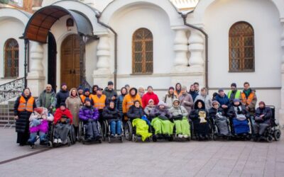 В нашем монастыре проведена экскурсия для людей с ограниченными возможностями