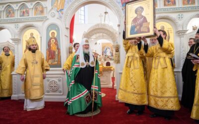 Патриаршая проповедь после Литургии в храме Похвалы Пресвятой Богородицы в Зябликове г. Москвы