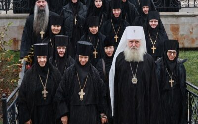 В Зачатьевском монастыре Москвы состоялось празднование в честь перенесения образа Божией Матери «Милостивая» в обитель и возведения в сан игумении настоятельницы обители