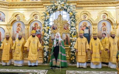 Патриаршая проповедь после Литургии в московском храме Успения Пресвятой Богородицы в Останкине