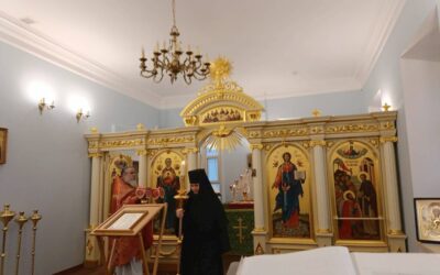 В обители и на ее подворье почтили память святой великомученицы Варвары