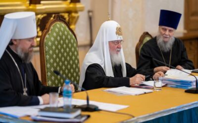 Святейший Патриарх Кирилл возглавил расширенное заседание Епархиального совета г. Москвы