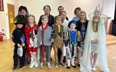 Учащиеся воскресной школы Богородице-Рождественского монастыря показали Рождественский спектакль в Библиотеке Антуана де Сент-Экзюпери