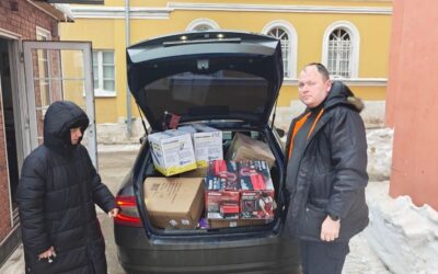 Наш монастырь отправил на передовую еще одну партию помощи