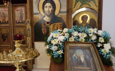 Накануне Недели о Страшном Суде и праздника Сретения Господне на подворье нашего монастыря состоялось всенощное бдение