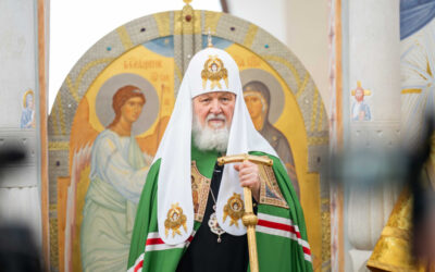 Патриаршая проповедь в Неделю сыропустную после Литургии в храме святителя Тихона, Патриарха Московского, в Северном Тушине г. Москвы