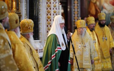 Слово Святейшего Патриарха Кирилла в 17-ю годовщину интронизации после Литургии в Храме Христа Спасителя