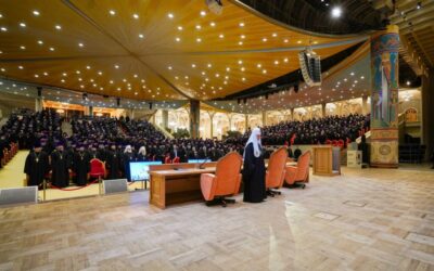 Святейший Патриарх Кирилл возглавил общее собрание духовенства Московской митрополии