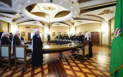 Выступление Святейшего Патриарха Кирилла на заседании Высшего Церковного Совета