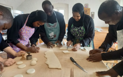 Для учащихся духовных школ от Патриаршего Экзархата Африки проведен мастер-класс в просфорне