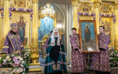 Патриаршая проповедь в день памяти блаженной Матроны Московской после Литургии в Покровском ставропигиальном монастыре