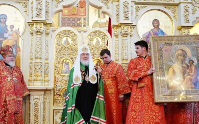 Патриаршая проповедь после Литургии в храме Рождества Христова в станице Динской Краснодарского края