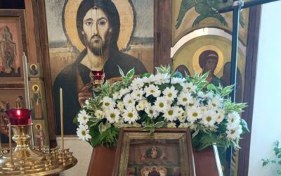 В канун праздника Вознесения Господня на подворье нашей обители совершено всенощное бдение