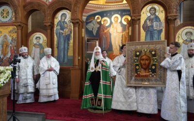 Патриаршая проповедь в праздник Вознесения Господня после Литургии в Вознесенском храме г. Электростали Московской области