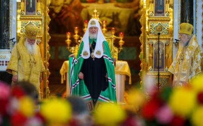 Слово Святейшего Патриарха Кирилла в день памяти равноапостольных Мефодия и Кирилла после Литургии в Храме Христа Спасителя